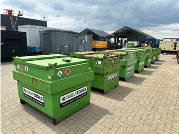 Cisterna za skladištenje Kiwa IBC Steenbergen 750 liter Dieseltank met handpomp: slika Cisterna za skladištenje Kiwa IBC Steenbergen 750 liter Dieseltank met handpomp