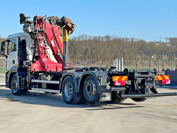 Novi Kamion s kukastom dizalicom, Kamion s kranom MAN TGS 26.400 Abrollkipper* PENZ 12Z7.90R* TOP: slika Novi Kamion s kukastom dizalicom, Kamion s kranom MAN TGS 26.400 Abrollkipper* PENZ 12Z7.90R* TOP