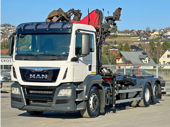 Novi Kamion s kukastom dizalicom, Kamion s kranom MAN TGS 26.400 Abrollkipper* PENZ 12Z7.90R* TOP: slika Novi Kamion s kukastom dizalicom, Kamion s kranom MAN TGS 26.400 Abrollkipper* PENZ 12Z7.90R* TOP