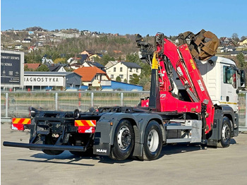 Novi Kamion s kukastom dizalicom, Kamion s kranom MAN TGS 26.400 Abrollkipper* PENZ 12Z7.90R* TOP: slika Novi Kamion s kukastom dizalicom, Kamion s kranom MAN TGS 26.400 Abrollkipper* PENZ 12Z7.90R* TOP