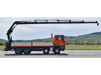 Kamion s kranom, Kamion s otvorenim sandukom MAN TGS 35.440 * HIAB 211 E-6 HIDUO +FUNK / 8x4: slika Kamion s kranom, Kamion s otvorenim sandukom MAN TGS 35.440 * HIAB 211 E-6 HIDUO +FUNK / 8x4
