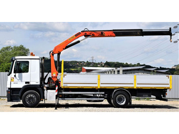 Kamion s kranom Mercedes-Benz ACTROS 1832 PRITSCHE 6,70m * PK 15500*TOPZUSTAND: slika Kamion s kranom Mercedes-Benz ACTROS 1832 PRITSCHE 6,70m * PK 15500*TOPZUSTAND