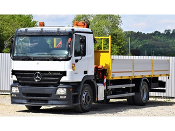 Kamion s kranom Mercedes-Benz ACTROS 1832 PRITSCHE 6,70m * PK 15500*TOPZUSTAND: slika Kamion s kranom Mercedes-Benz ACTROS 1832 PRITSCHE 6,70m * PK 15500*TOPZUSTAND