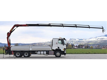 Kamion s kranom, Kamion s otvorenim sandukom Renault C 460 * HMF 1510 K6 + FUNK * 6x4: slika Kamion s kranom, Kamion s otvorenim sandukom Renault C 460 * HMF 1510 K6 + FUNK * 6x4