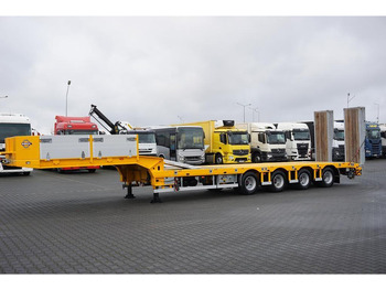 Poluprikolica s niskim utovarivačem Bodex / NISKOPODWOZIOWA / 4 OSIE / NAJAZDY / 2 X OŚ SKRĘTNA / DMC 65 0: slika Poluprikolica s niskim utovarivačem Bodex / NISKOPODWOZIOWA / 4 OSIE / NAJAZDY / 2 X OŚ SKRĘTNA / DMC 65 0