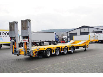 Poluprikolica s niskim utovarivačem Bodex / NISKOPODWOZIOWA / 4 OSIE / NAJAZDY / 2 X OŚ SKRĘTNA / DMC 65 0: slika Poluprikolica s niskim utovarivačem Bodex / NISKOPODWOZIOWA / 4 OSIE / NAJAZDY / 2 X OŚ SKRĘTNA / DMC 65 0