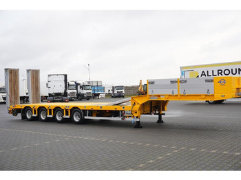 Poluprikolica s niskim utovarivačem Bodex / NISKOPODWOZIOWA / 4 OSIE / NAJAZDY / 2 X OŚ SKRĘTNA / DMC 65 0: slika Poluprikolica s niskim utovarivačem Bodex / NISKOPODWOZIOWA / 4 OSIE / NAJAZDY / 2 X OŚ SKRĘTNA / DMC 65 0