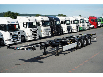 Transporter kontejnera/ Poluprikolica s izmjenjivim sanducima KRONE