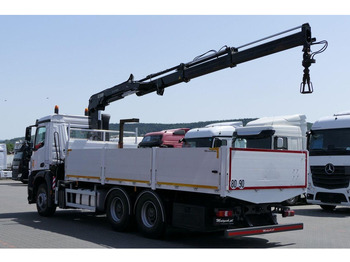 Kamion s otvorenim sandukom, Kamion s kranom Mercedes-Benz AROCS 2633: slika Kamion s otvorenim sandukom, Kamion s kranom Mercedes-Benz AROCS 2633