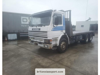 Kamion s otvorenim sandukom SCANIA P93H 280 6x2 10 Tyres Flatbed Truck – 26 Ton | On springs: slika Kamion s otvorenim sandukom SCANIA P93H 280 6x2 10 Tyres Flatbed Truck – 26 Ton | On springs