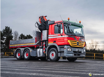 Kamion s kranom, Kamion s otvorenim sandukom Mercedes-Benz ACTROS 2648 6x4 PALFINGER PK 29002 EURO 5 JIB: slika Kamion s kranom, Kamion s otvorenim sandukom Mercedes-Benz ACTROS 2648 6x4 PALFINGER PK 29002 EURO 5 JIB