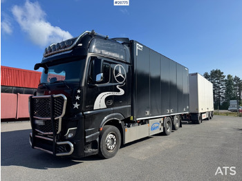 Kamion sandučar MERCEDES-BENZ Actros