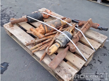Stroj za asfaltiranje Pneumatic Breaker (4 of) + Chisels: slika Stroj za asfaltiranje Pneumatic Breaker (4 of) + Chisels