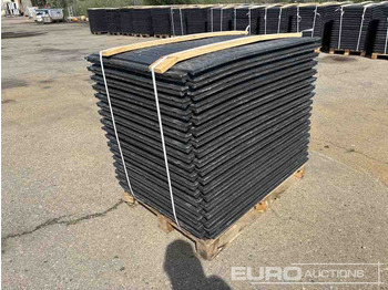 Građevinska oprema Pallet of Plastic Connectable Road Plates, 1200x800x28mm, 22kg per Plate (35 of): slika Građevinska oprema Pallet of Plastic Connectable Road Plates, 1200x800x28mm, 22kg per Plate (35 of)