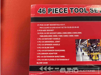 Oprema za radionice Unused 46pc Wrench Set: slika Oprema za radionice Unused 46pc Wrench Set