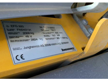 Električni viličar Jungheinrich EFG320: slika Električni viličar Jungheinrich EFG320