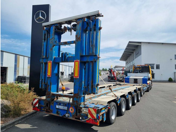 Poluprikolica s niskim utovarivačem Goldhofer STZ-H6-57/80A Teleskop-Tieflader Waggontransport: slika Poluprikolica s niskim utovarivačem Goldhofer STZ-H6-57/80A Teleskop-Tieflader Waggontransport