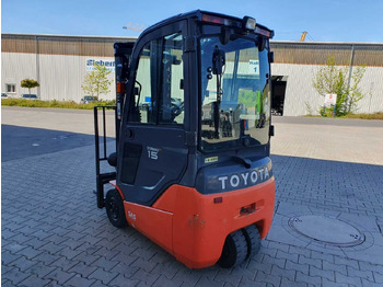 Električni viličar Toyota 8FBET15 / Triplex: 4.30m / nur 3.489h! / 2022: slika Električni viličar Toyota 8FBET15 / Triplex: 4.30m / nur 3.489h! / 2022