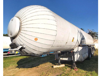 Poluprikolica cisterna ROBINE Gas tank semi-trailer used for CO2, Carbon dioxide: slika Poluprikolica cisterna ROBINE Gas tank semi-trailer used for CO2, Carbon dioxide
