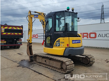 Mini bager 2017 Komatsu PC55MR-3: slika Mini bager 2017 Komatsu PC55MR-3