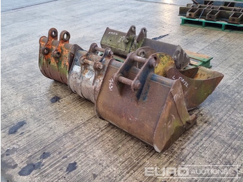 Korpa 42" Ditching, 24", 24", 20", 12" Digging Bucket 35-40mm Pin to suit Mini Excavator: slika Korpa 42" Ditching, 24", 24", 20", 12" Digging Bucket 35-40mm Pin to suit Mini Excavator