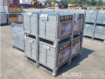 Građevinska oprema Unused 2025 KMY INDUSTRIAL Steel Grating (2 of), Stillage of Metal Fencng Posts: slika Građevinska oprema Unused 2025 KMY INDUSTRIAL Steel Grating (2 of), Stillage of Metal Fencng Posts