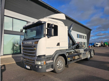 Kamion s kukastom dizalicom SCANIA R 450