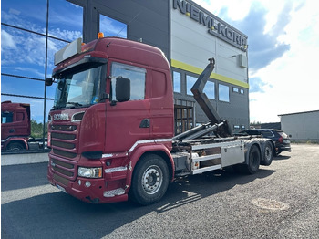 Kamion s kukastom dizalicom SCANIA R 450