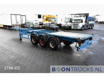 Transporter kontejnera/ Poluprikolica s izmjenjivim sanducima Blumhardt Cont.-Sal 40.24 E FIXED CHASSIS | 2x20-30-40ft * STEEL SUSPENSION * 5450 KG * BPW: slika Transporter kontejnera/ Poluprikolica s izmjenjivim sanducima Blumhardt Cont.-Sal 40.24 E FIXED CHASSIS | 2x20-30-40ft * STEEL SUSPENSION * 5450 KG * BPW