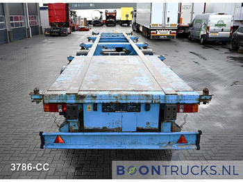 Transporter kontejnera/ Poluprikolica s izmjenjivim sanducima Blumhardt Cont.-Sal 40.24 E FIXED CHASSIS | 2x20-30-40ft * STEEL SUSPENSION * 5450 KG * BPW: slika Transporter kontejnera/ Poluprikolica s izmjenjivim sanducima Blumhardt Cont.-Sal 40.24 E FIXED CHASSIS | 2x20-30-40ft * STEEL SUSPENSION * 5450 KG * BPW