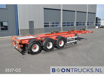 Transporter kontejnera/ Poluprikolica s izmjenjivim sanducima BURG