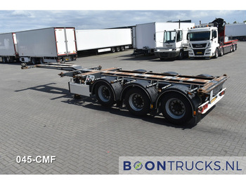 Transporter kontejnera/ Poluprikolica s izmjenjivim sanducima D-Tec FLEXITRAILER | 2x20-30-40-45ft HC * 2x EXTENDABLE * LIFT AXLE * NL TRAILER: slika Transporter kontejnera/ Poluprikolica s izmjenjivim sanducima D-Tec FLEXITRAILER | 2x20-30-40-45ft HC * 2x EXTENDABLE * LIFT AXLE * NL TRAILER