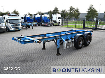 Transporter kontejnera/ Poluprikolica s izmjenjivim sanducima KOHLER CS 20/2 CHASSIS | 20ft * STEEL SUSPENSION * BPW / DRUM * 9x AVAILABLE: slika Transporter kontejnera/ Poluprikolica s izmjenjivim sanducima KOHLER CS 20/2 CHASSIS | 20ft * STEEL SUSPENSION * BPW / DRUM * 9x AVAILABLE Transporter kontejnera/ Poluprikolica s izmjenjivim sanducima KOHLER CS 20/2 CHASSIS | 20ft * STEEL SUSPENSION * BPW / DRUM * 9x AVAILABLE: slika Transporter kontejnera/ Poluprikolica s izmjenjivim sanducima KOHLER CS 20/2 CHASSIS | 20ft * STEEL SUSPENSION * BPW / DRUM * 9x AVAILABLE