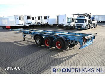 Transporter kontejnera/ Poluprikolica s izmjenjivim sanducima KOHLER CS 40/220/3 FIXED CHASSIS | 2x20-30-40ft * STEEL SUSPENSION * SAF / DRUM: slika Transporter kontejnera/ Poluprikolica s izmjenjivim sanducima KOHLER CS 40/220/3 FIXED CHASSIS | 2x20-30-40ft * STEEL SUSPENSION * SAF / DRUM