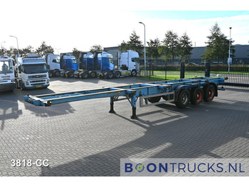 Transporter kontejnera/ Poluprikolica s izmjenjivim sanducima KOHLER CS 40/220/3 FIXED CHASSIS | 2x20-30-40ft * STEEL SUSPENSION * SAF / DRUM: slika Transporter kontejnera/ Poluprikolica s izmjenjivim sanducima KOHLER CS 40/220/3 FIXED CHASSIS | 2x20-30-40ft * STEEL SUSPENSION * SAF / DRUM