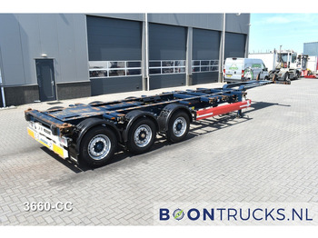 Transporter kontejnera/ Poluprikolica s izmjenjivim sanducima KRONE SD