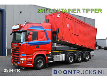 Transporter kontejnera/ Kamion s izmjenjivim sanducima SCANIA R 450