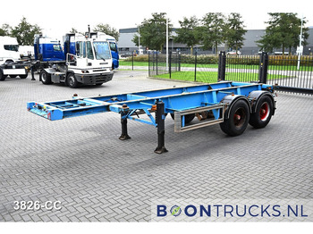 Transporter kontejnera/ Poluprikolica s izmjenjivim sanducima Schweriner Nutzfahrzeuge CS 20 CHASSIS | 20ft * STEEL SUSPENSION * BPW / DRUM * 9x AVAILABLE: slika Transporter kontejnera/ Poluprikolica s izmjenjivim sanducima Schweriner Nutzfahrzeuge CS 20 CHASSIS | 20ft * STEEL SUSPENSION * BPW / DRUM * 9x AVAILABLE