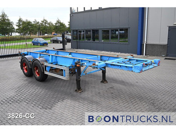 Transporter kontejnera/ Poluprikolica s izmjenjivim sanducima Schweriner Nutzfahrzeuge CS 20 CHASSIS | 20ft * STEEL SUSPENSION * BPW / DRUM * 9x AVAILABLE: slika Transporter kontejnera/ Poluprikolica s izmjenjivim sanducima Schweriner Nutzfahrzeuge CS 20 CHASSIS | 20ft * STEEL SUSPENSION * BPW / DRUM * 9x AVAILABLE