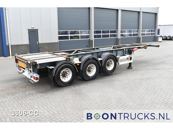 Transporter kontejnera/ Poluprikolica s izmjenjivim sanducima VAN HOOL 20'/30'