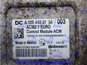 Upravljačka jedinica (ECU) za Kamion CALCULATOR CATALIZATOR ACM 2.1 MERCEDES ACTROS MP4 A0004463154: slika Upravljačka jedinica (ECU) za Kamion CALCULATOR CATALIZATOR ACM 2.1 MERCEDES ACTROS MP4 A0004463154