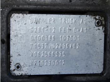 Mjenjač za Kamion CUTIE DE VITEZE AUTOMATA CU INTARDER MERCEDES ACTROS MP5 G281-12 FE1: slika Mjenjač za Kamion CUTIE DE VITEZE AUTOMATA CU INTARDER MERCEDES ACTROS MP5 G281-12 FE1