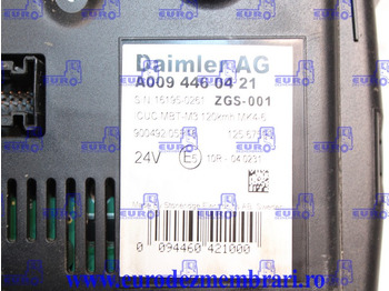 Kabina i unutrašnjost za Kamion ELEMENT BORD CEAS BORD MERCEDES ACTROS MP4 A0094460421, A0084466121: slika Kabina i unutrašnjost za Kamion ELEMENT BORD CEAS BORD MERCEDES ACTROS MP4 A0094460421, A0084466121