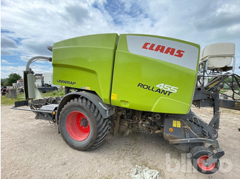 Rolo balirka CLAAS 455 Rollant Uniwrap: slika Rolo balirka CLAAS 455 Rollant Uniwrap