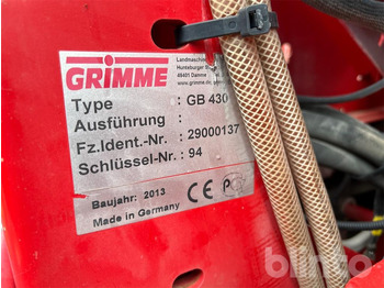 Sadilica za krumpir GRIMME GB 430  (2013): slika Sadilica za krumpir GRIMME GB 430  (2013)