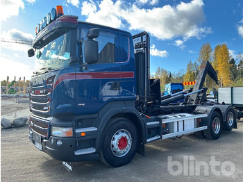 Kamion s kukastom dizalicom SCANIA R 490