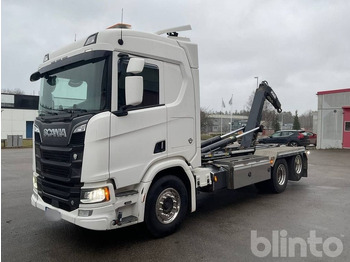 Kamion s kukastom dizalicom SCANIA R 650