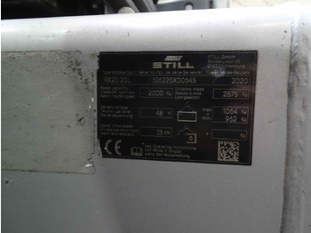 Električni viličar Still RX20-20L: slika Električni viličar Still RX20-20L