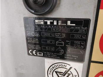 Električni viličar Still RX60-30L: slika Električni viličar Still RX60-30L