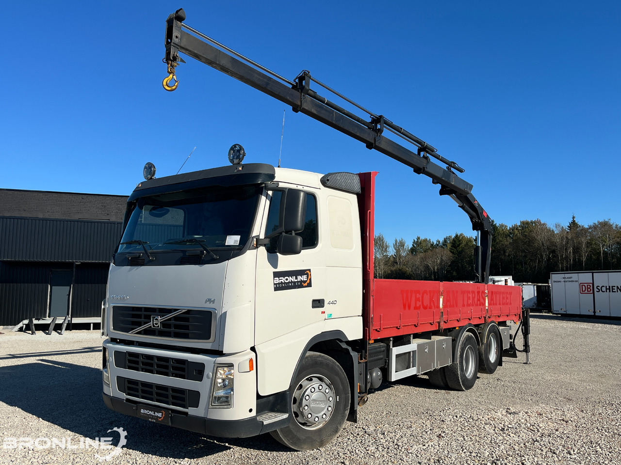2006 Volvo FH 440 6x2 Flatbed + Crane - Kamion s otvorenim sandukom, Kamion s kranom: slika 2006 Volvo FH 440 6x2 Flatbed + Crane - Kamion s otvorenim sandukom, Kamion s kranom 2006 Volvo FH 440 6x2 Flatbed + Crane - Kamion s otvorenim sandukom, Kamion s kranom: slika 2006 Volvo FH 440 6x2 Flatbed + Crane - Kamion s otvorenim sandukom, Kamion s kranom
